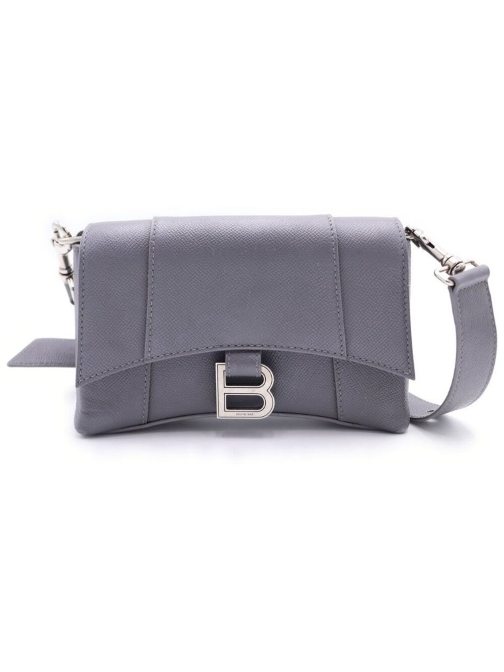 Balenciaga Downtown Shoulder Bag Gray